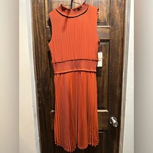 Nanette Lepore Terracotta Sleeveless Dress